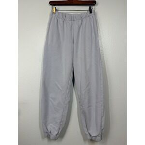 Brandy Melville Jogger Sweatpants Elastic Waist Drawstring Cuffed Women READ